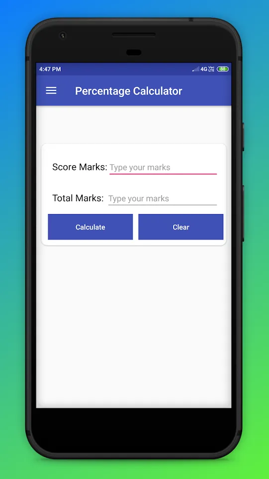 Students Marks Percentage Calc | Indus Appstore | Screenshot