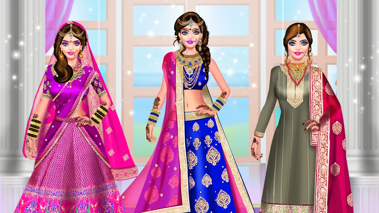 Indian Wedding: DressUp Makeup | Indus Appstore | Screenshot