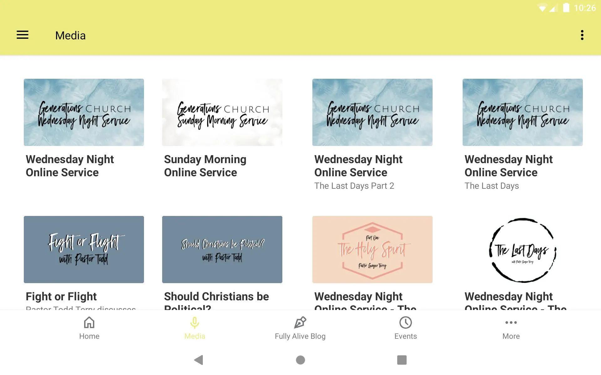 Generations NM Church | Indus Appstore | Screenshot