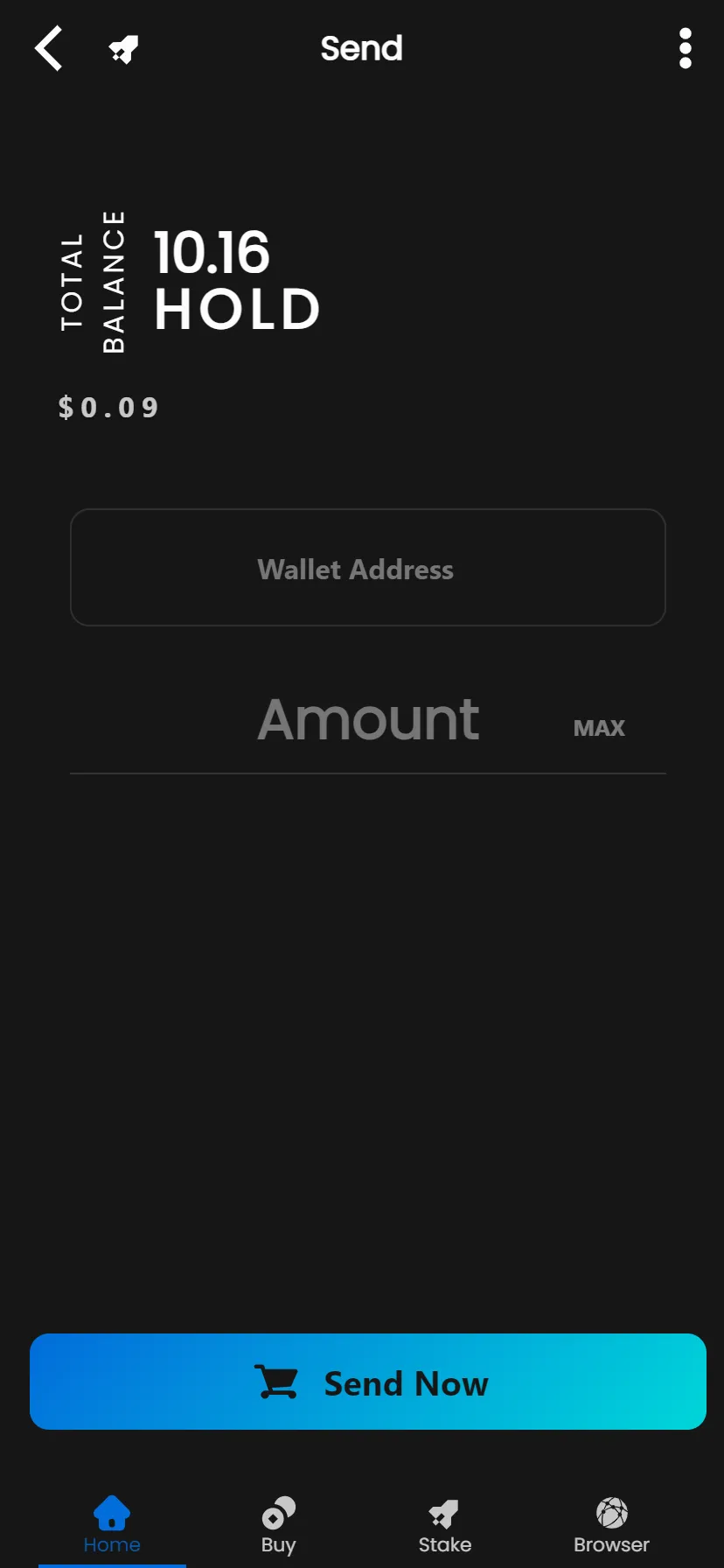 HOLD Wallet | Indus Appstore | Screenshot