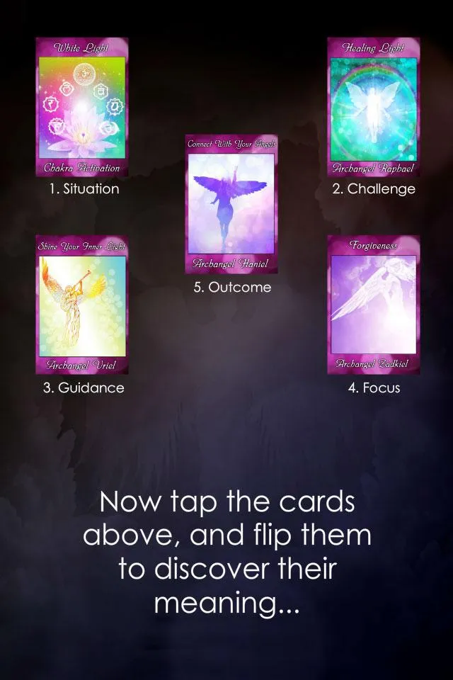 Ask Angels Oracle Cards | Indus Appstore | Screenshot