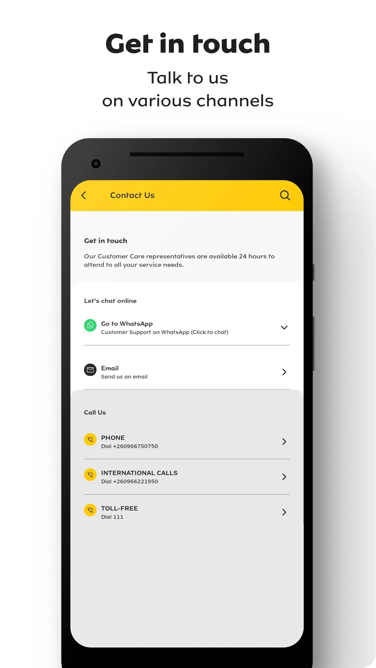 MyMTN Zambia | Indus Appstore | Screenshot