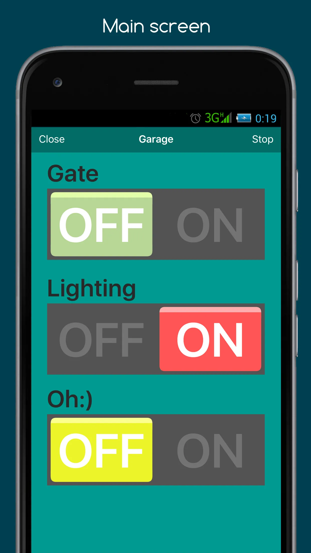 RemoteXY: Arduino control | Indus Appstore | Screenshot