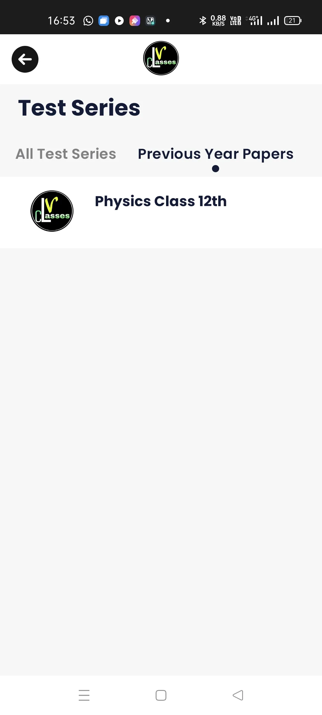 LV Classes | Indus Appstore | Screenshot