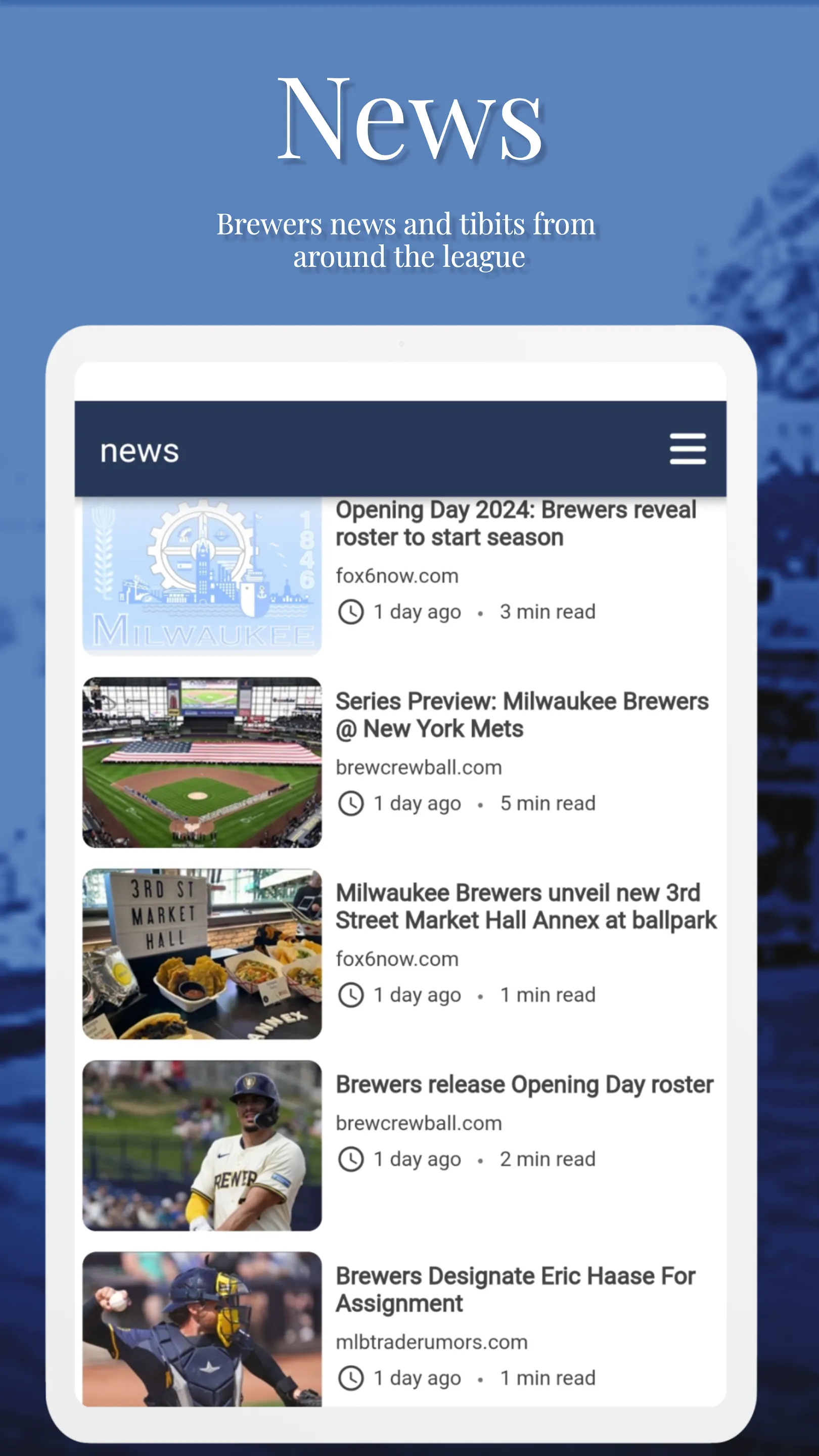 Milwaukee Baseball | Indus Appstore | Screenshot