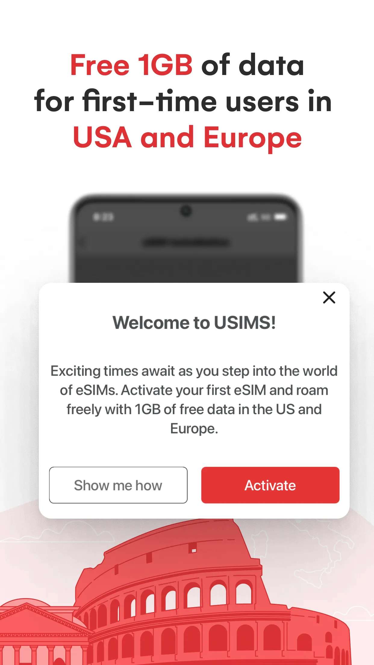 USIMS eSIM - Travel & Internet | Indus Appstore | Screenshot