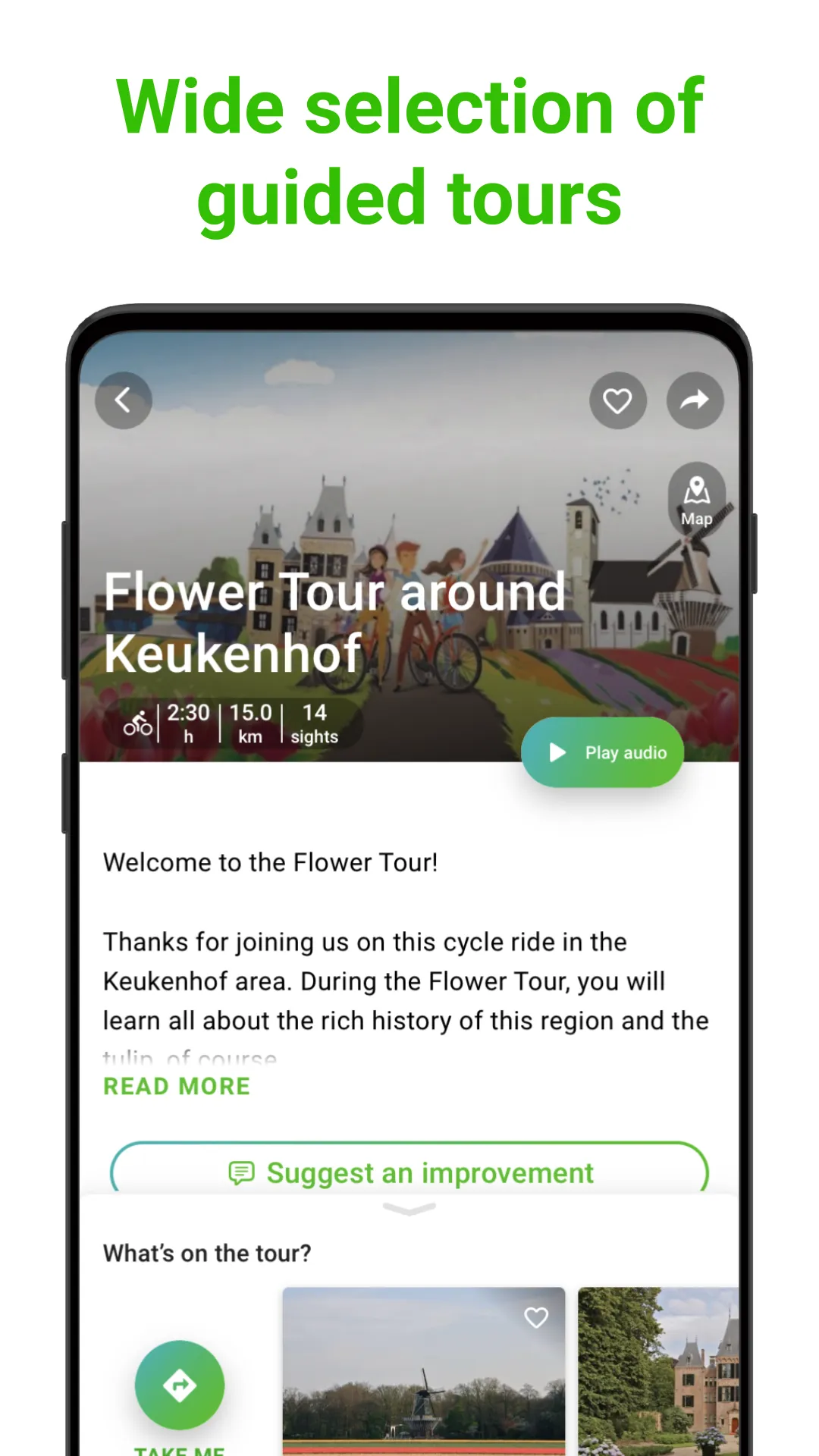 Lisse Tour Guide:SmartGuide | Indus Appstore | Screenshot