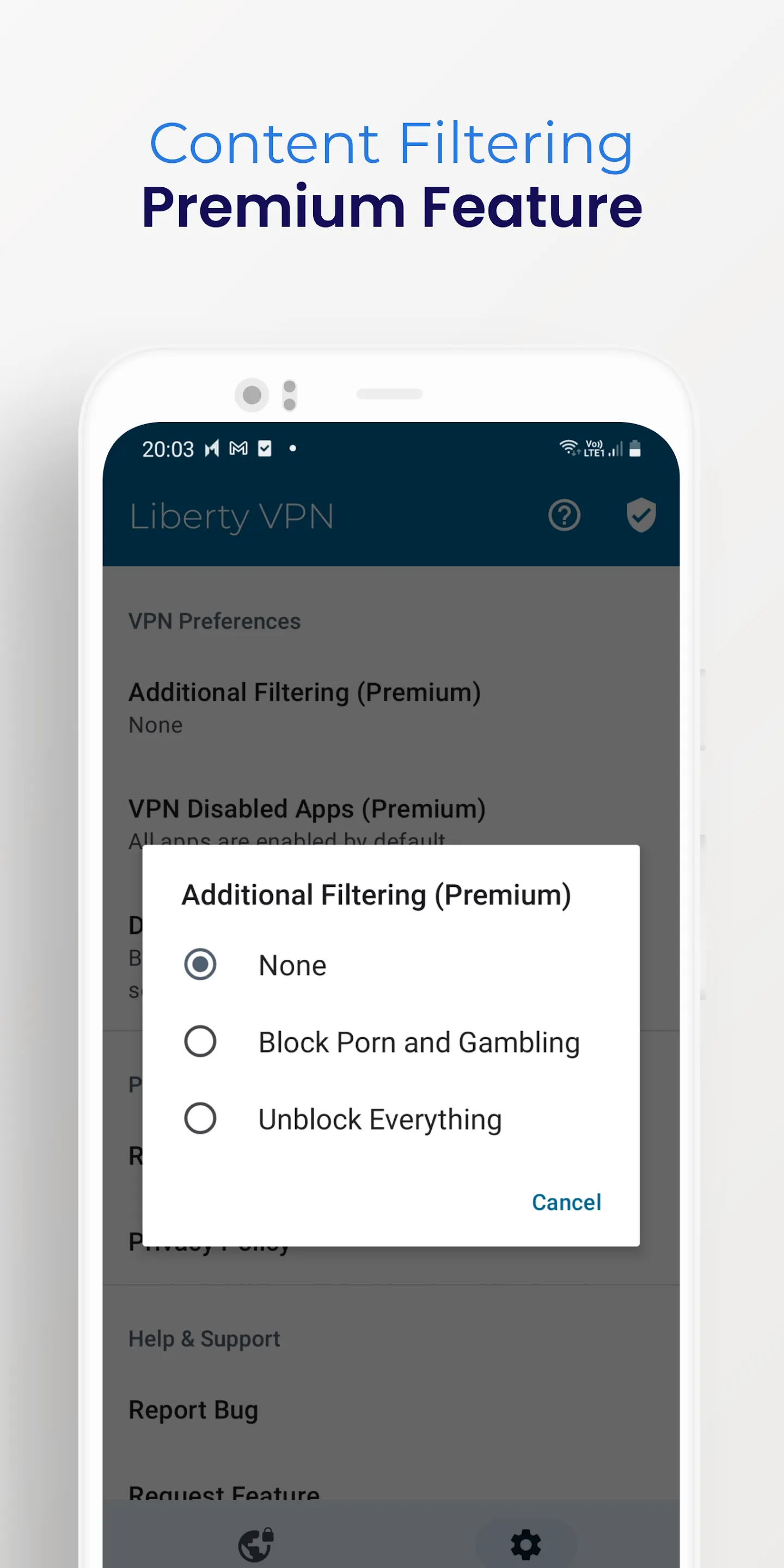 Liberty VPN Secure & Fast VPN | Indus Appstore | Screenshot