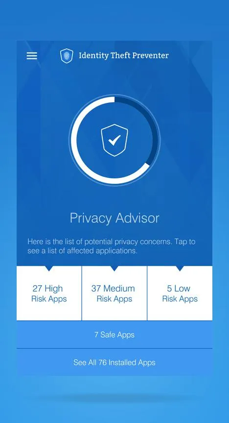 Identity Theft Preventer | Indus Appstore | Screenshot