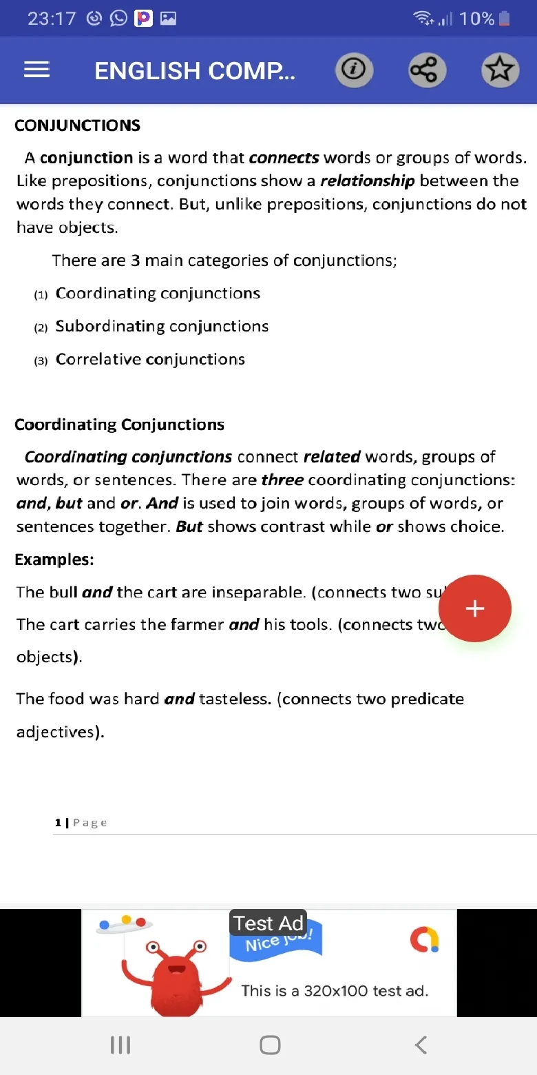 English: form 1 - 4  notes. | Indus Appstore | Screenshot