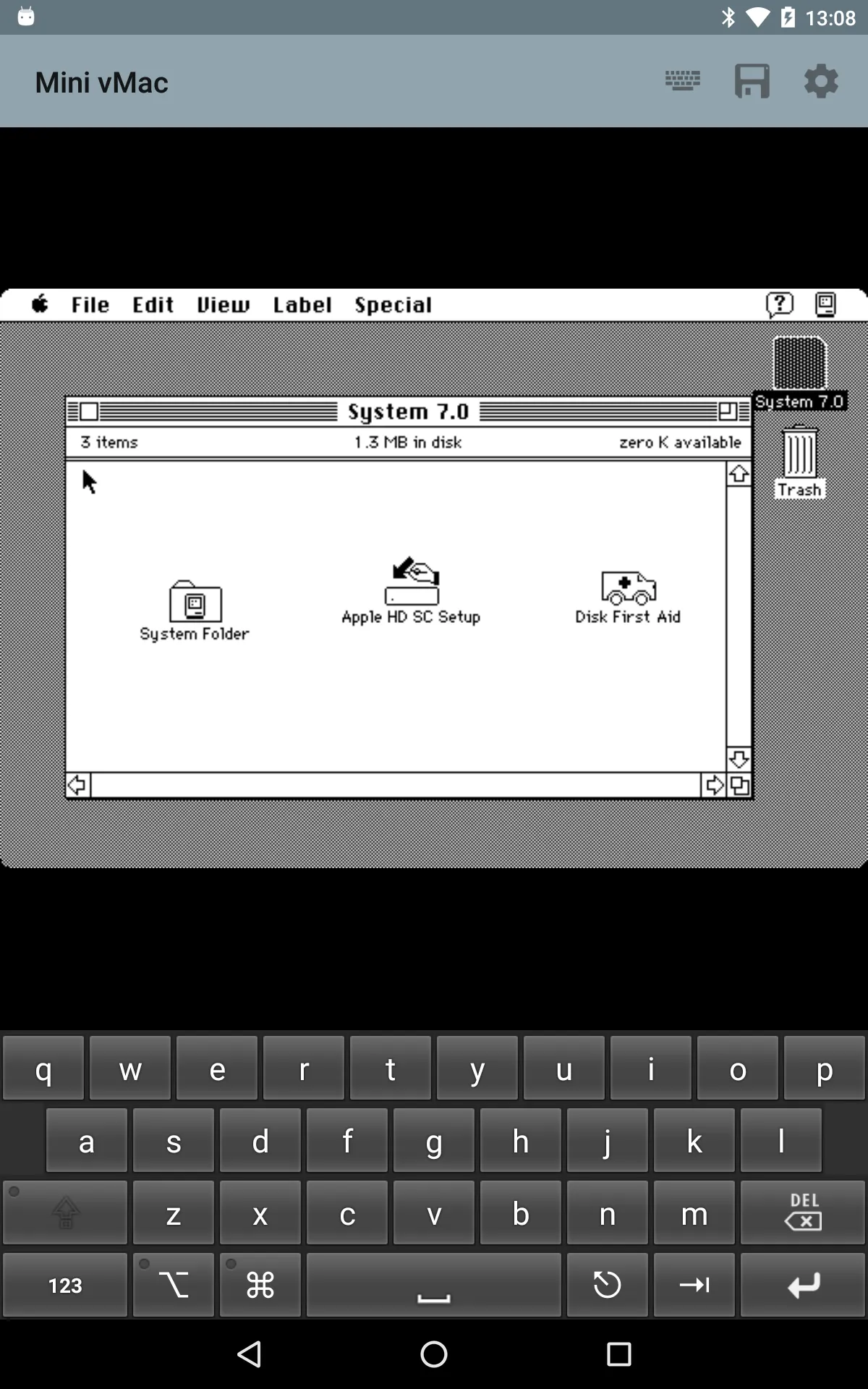 Mini vMac | Indus Appstore | Screenshot