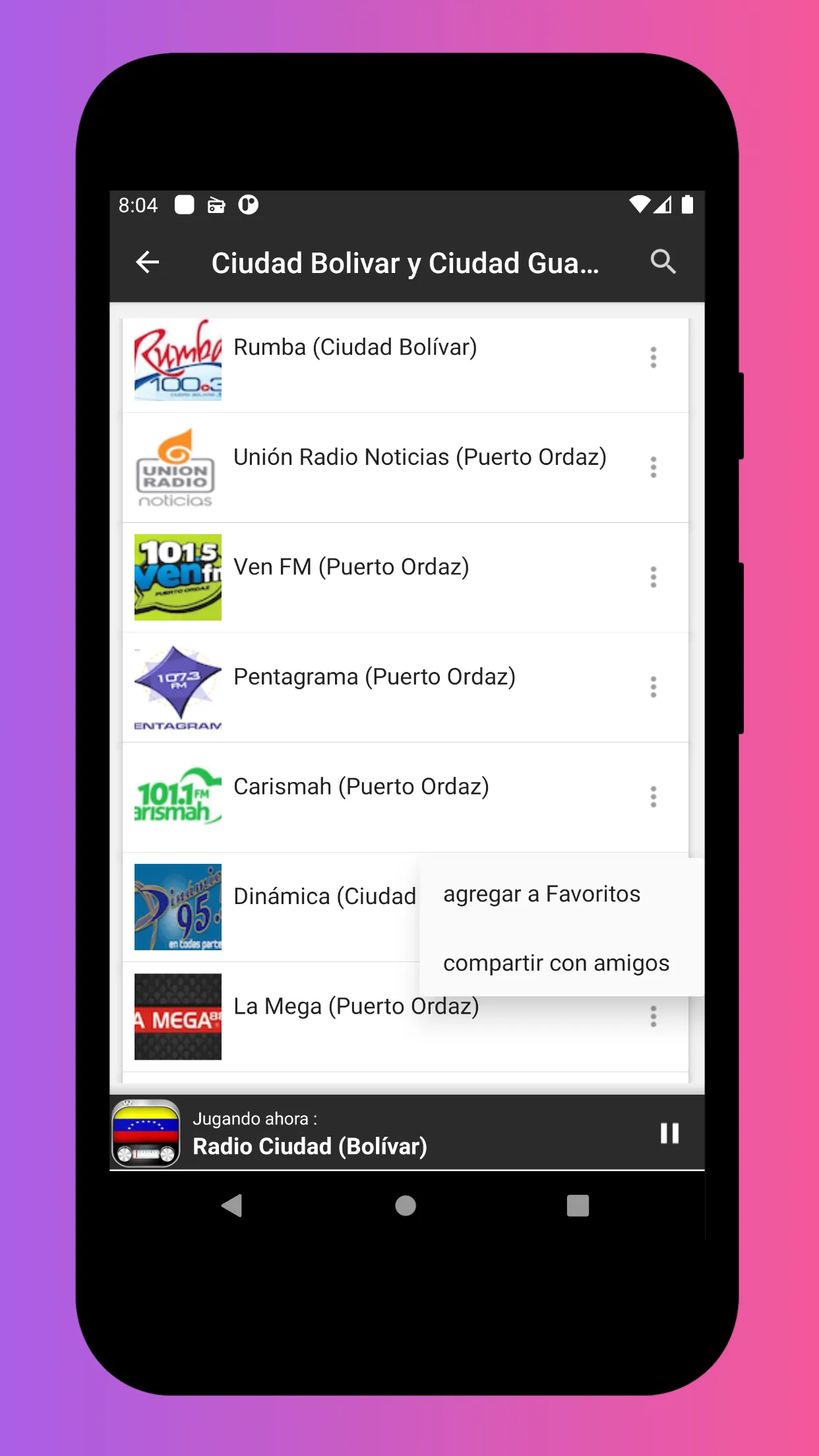 Radio Venezuela - Radio FM AM | Indus Appstore | Screenshot