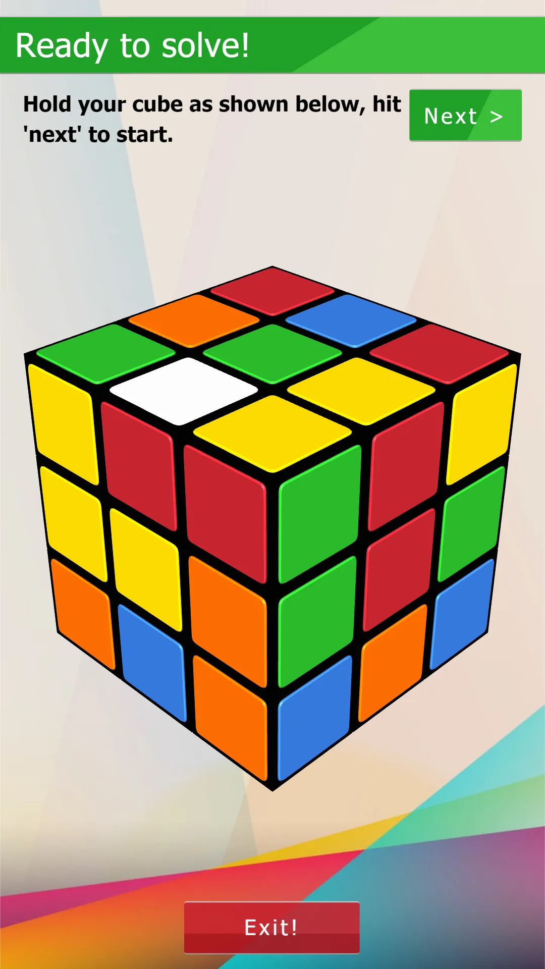 3D-Cube Solver | Indus Appstore | Screenshot