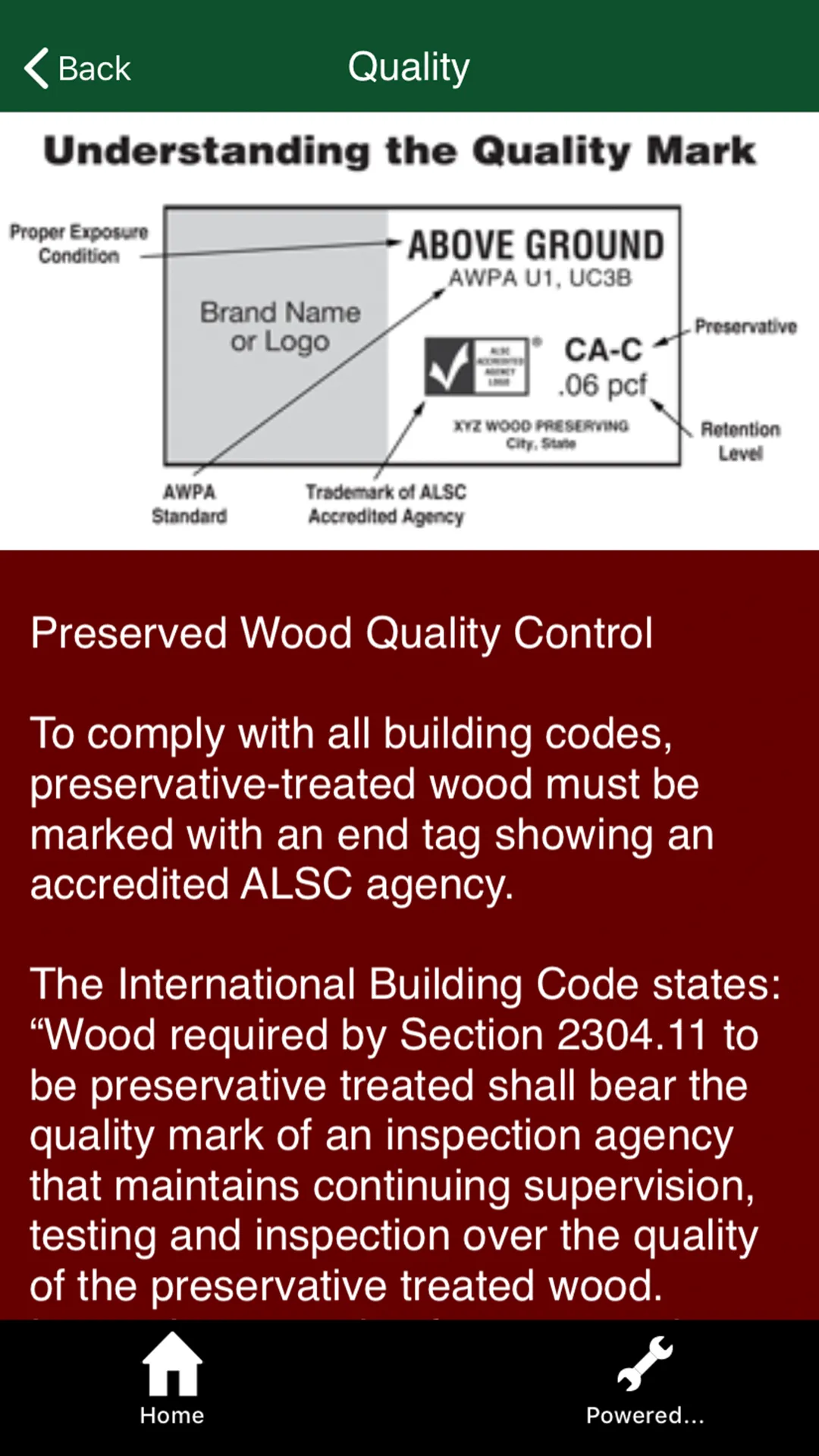 Treated Wood Guide | Indus Appstore | Screenshot