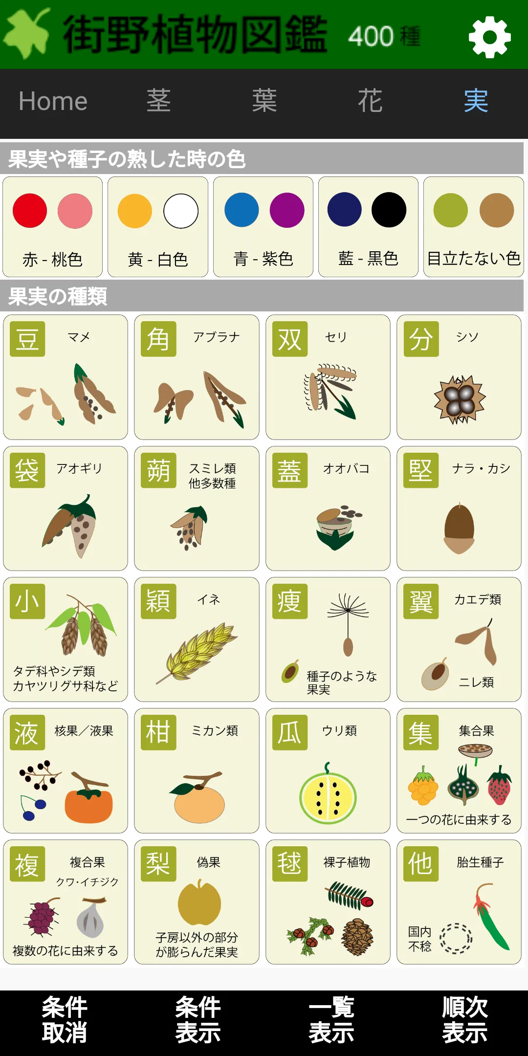 街野植物図鑑　400種版 | Indus Appstore | Screenshot