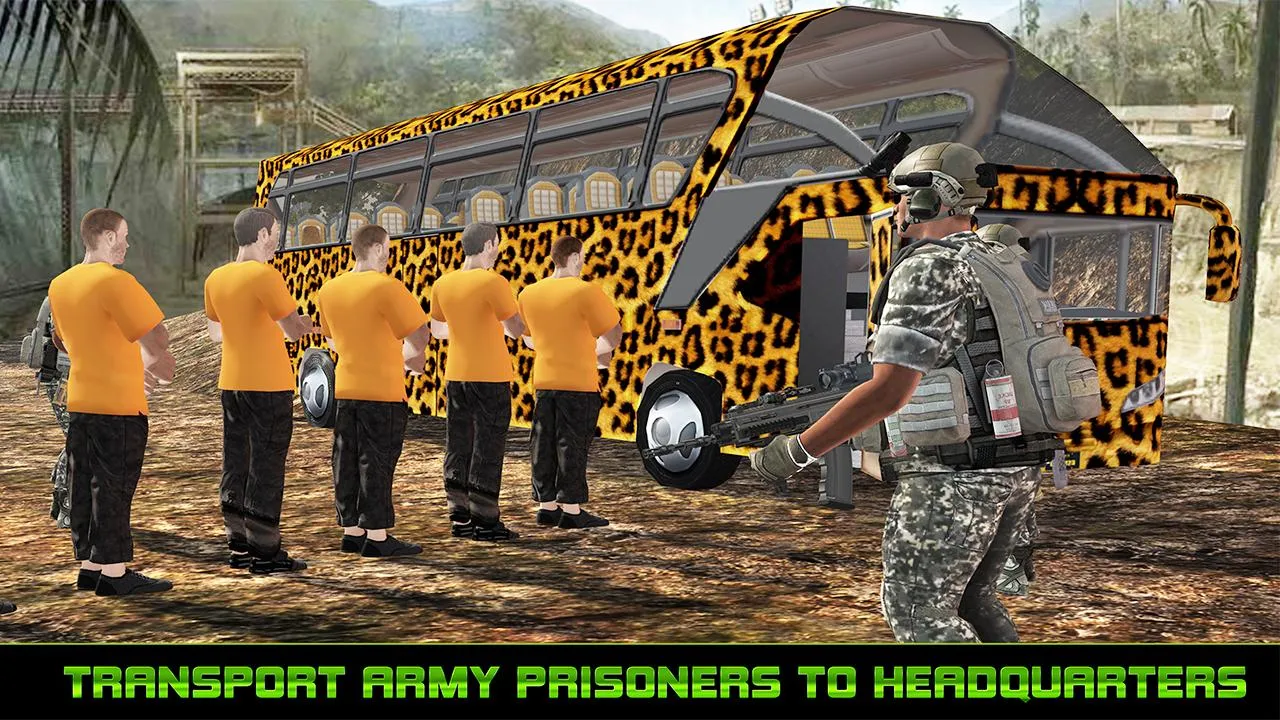 Offroad US Army Bus Transport | Indus Appstore | Screenshot