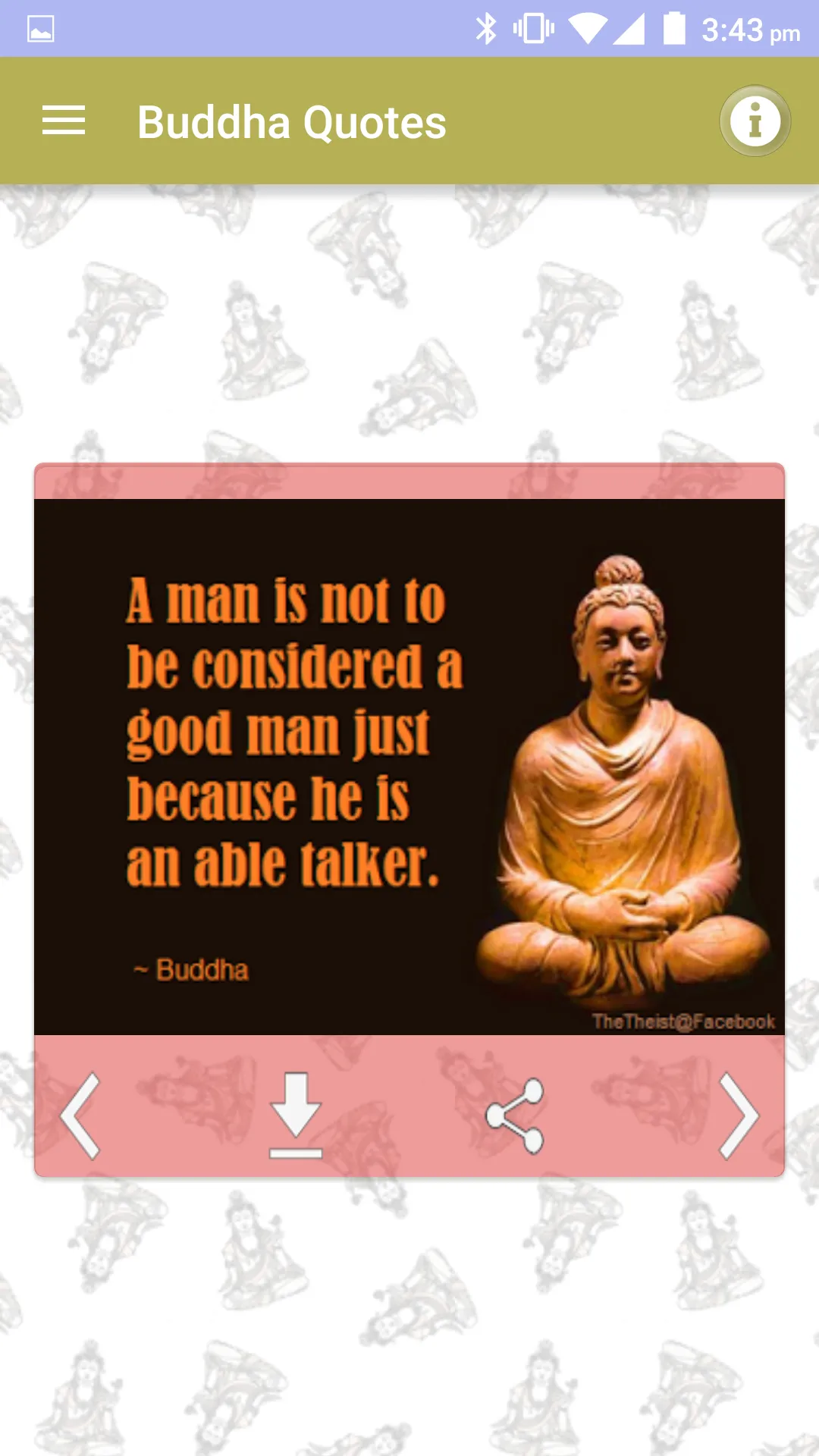 Gautama Buddha Quotes Images | Indus Appstore | Screenshot