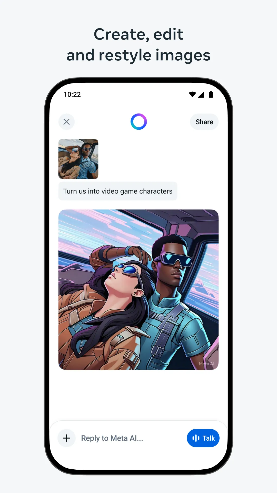 Meta AI | Indus Appstore | Screenshot