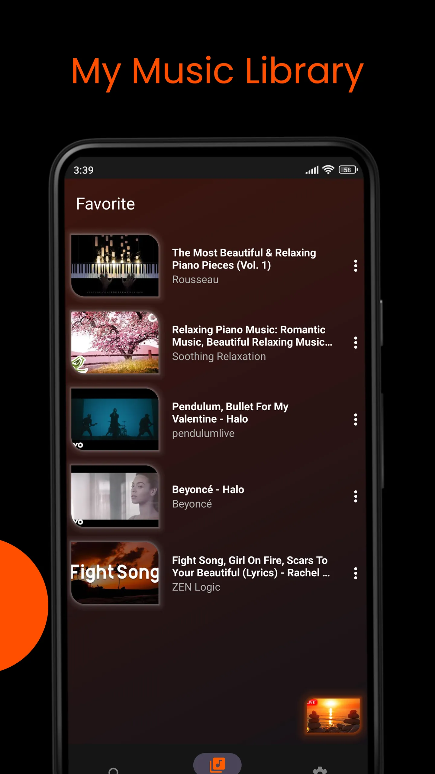 Simple Music Player Streaming | Indus Appstore | Screenshot