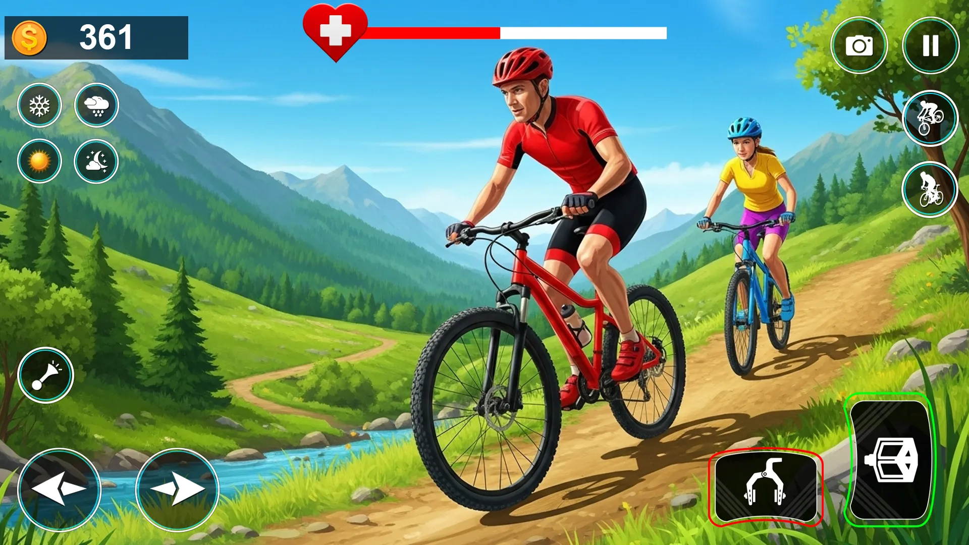 BMX Cycle Race: Bicycle Game | Indus Appstore | Screenshot