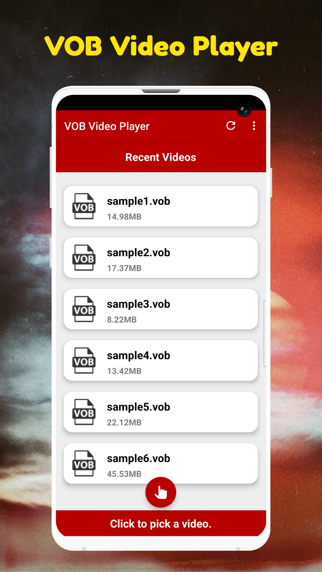 VOB Video Player | Indus Appstore | Screenshot