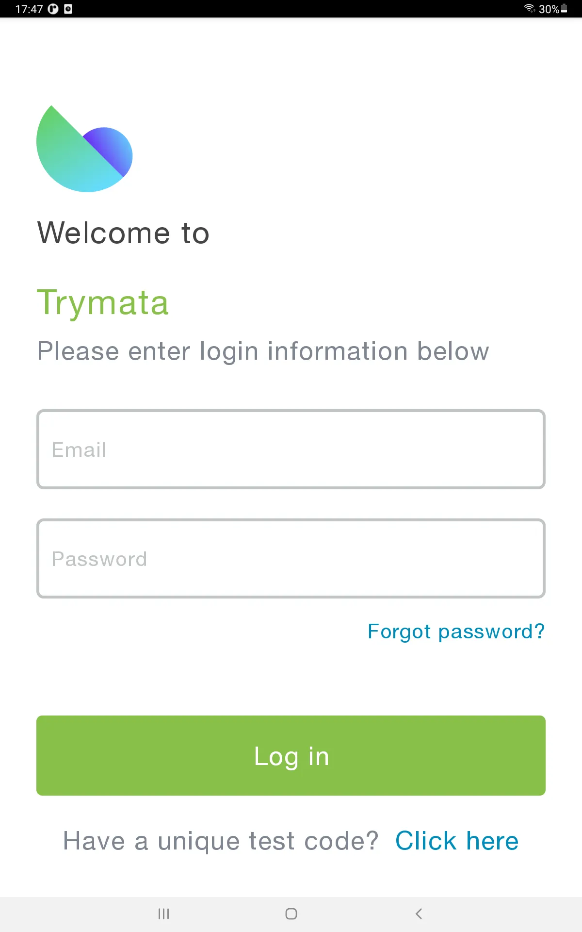 Trymata Testing | Indus Appstore | Screenshot