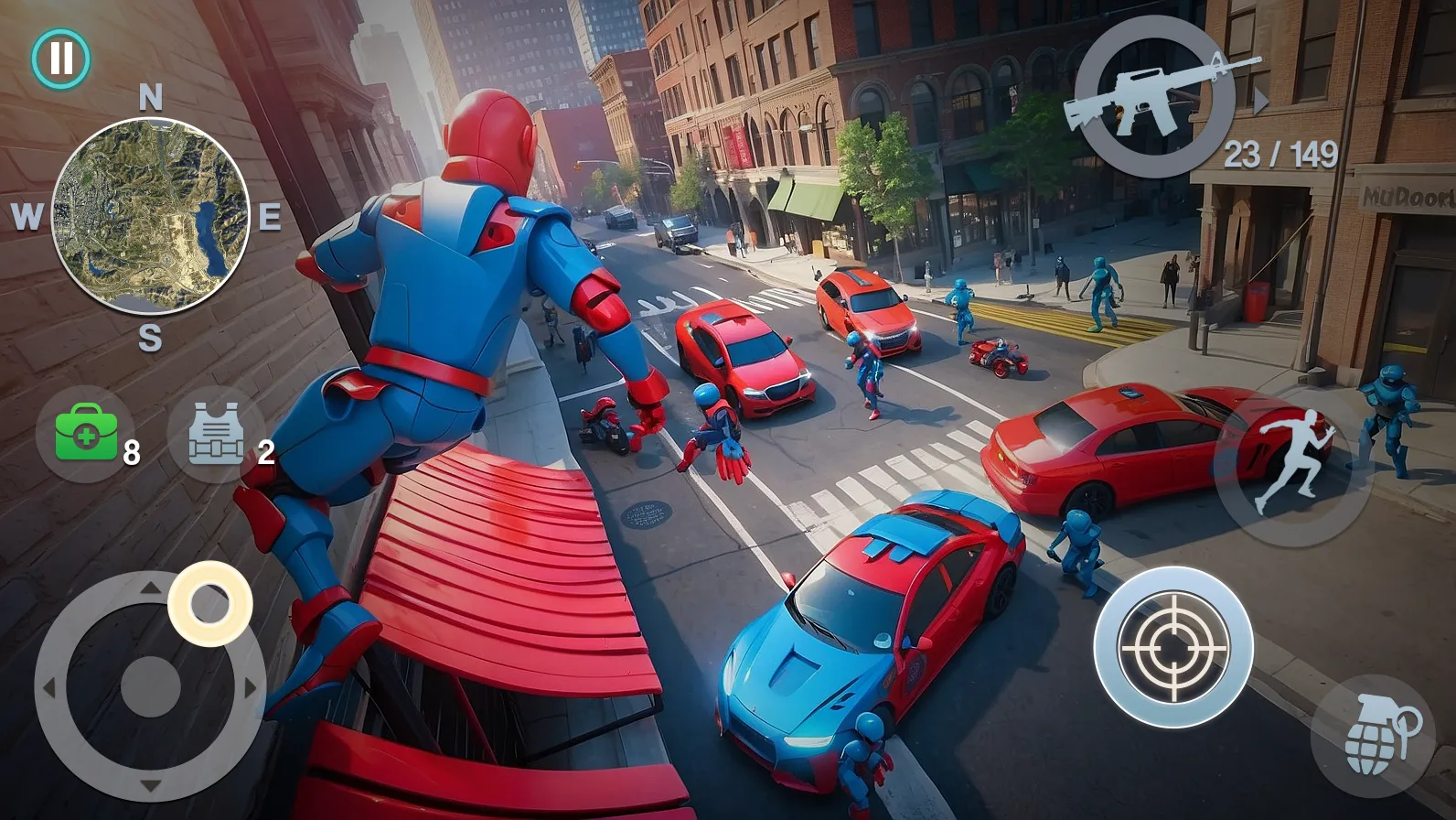Spider Rope Hero Crime City | Indus Appstore | Screenshot