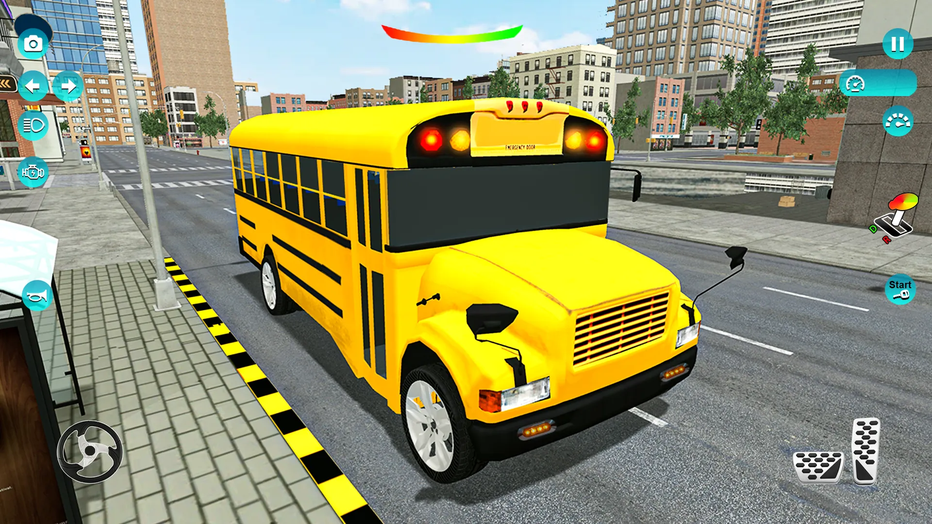 Coach School bus driving game | Indus Appstore | Screenshot