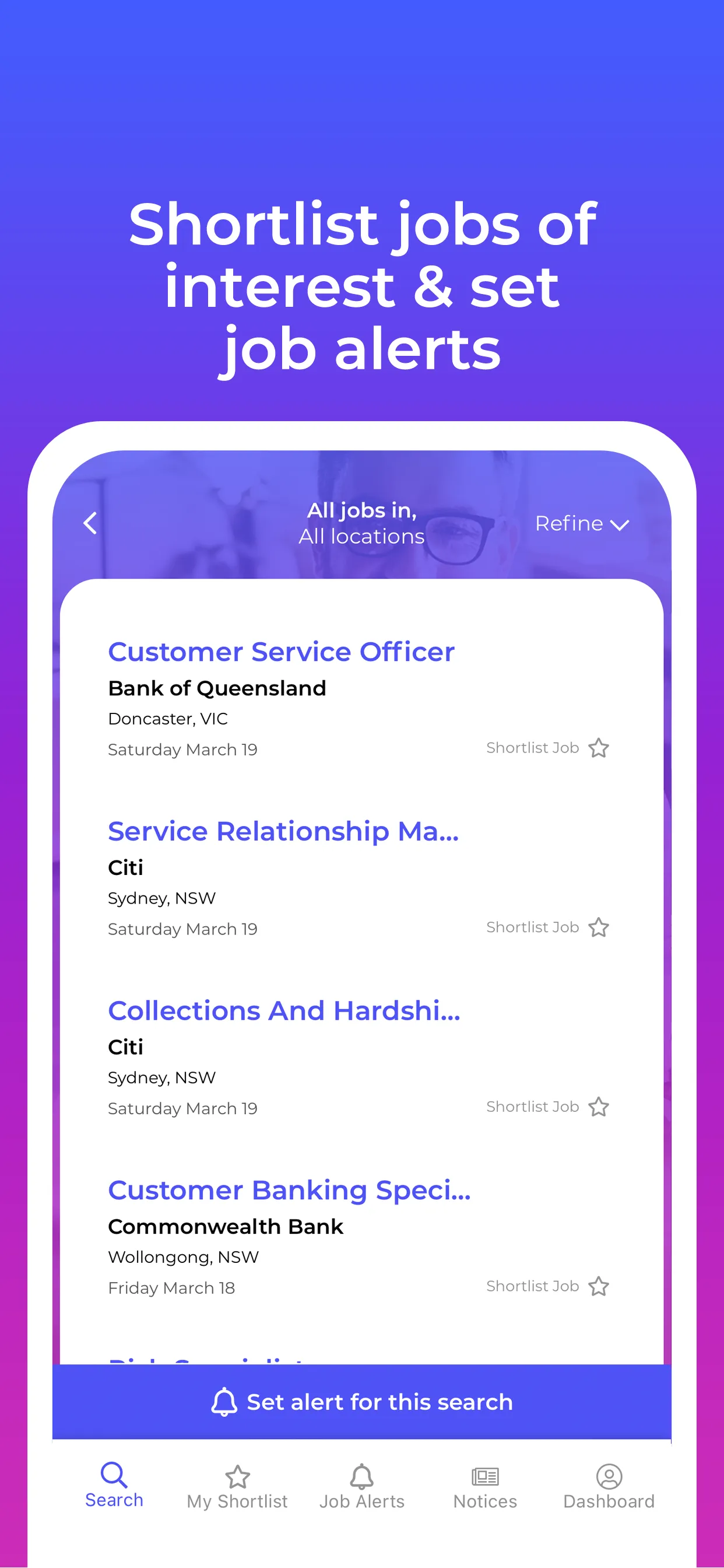 Jobs in Finance | Indus Appstore | Screenshot