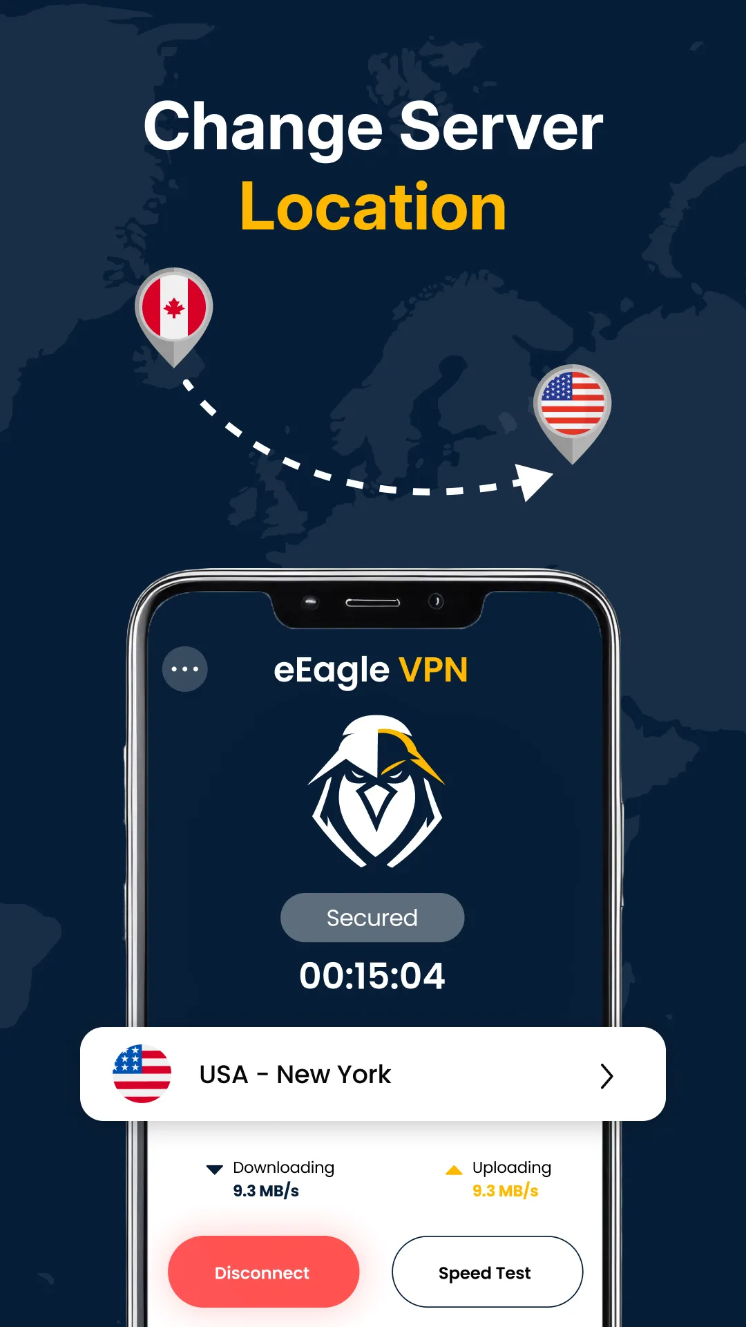 eEagle VPN Secure Proxy Master | Indus Appstore | Screenshot