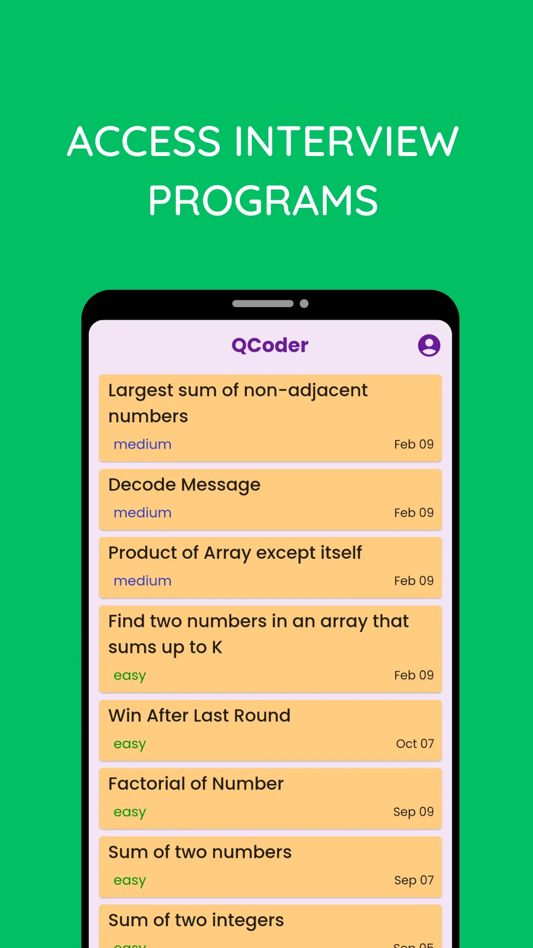 QCoder: Learn Java, Python, C | Indus Appstore | Screenshot