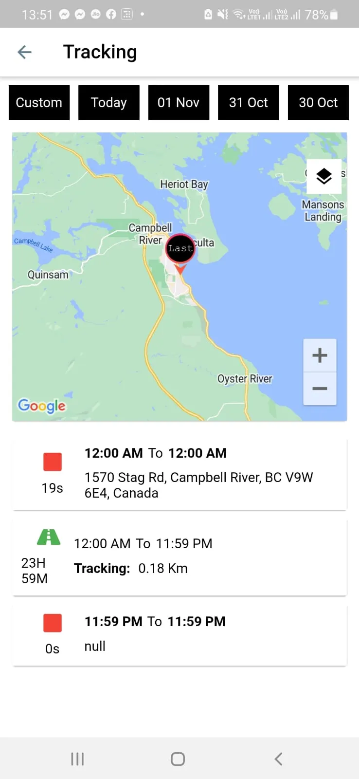 Gps canada track user | Indus Appstore | Screenshot