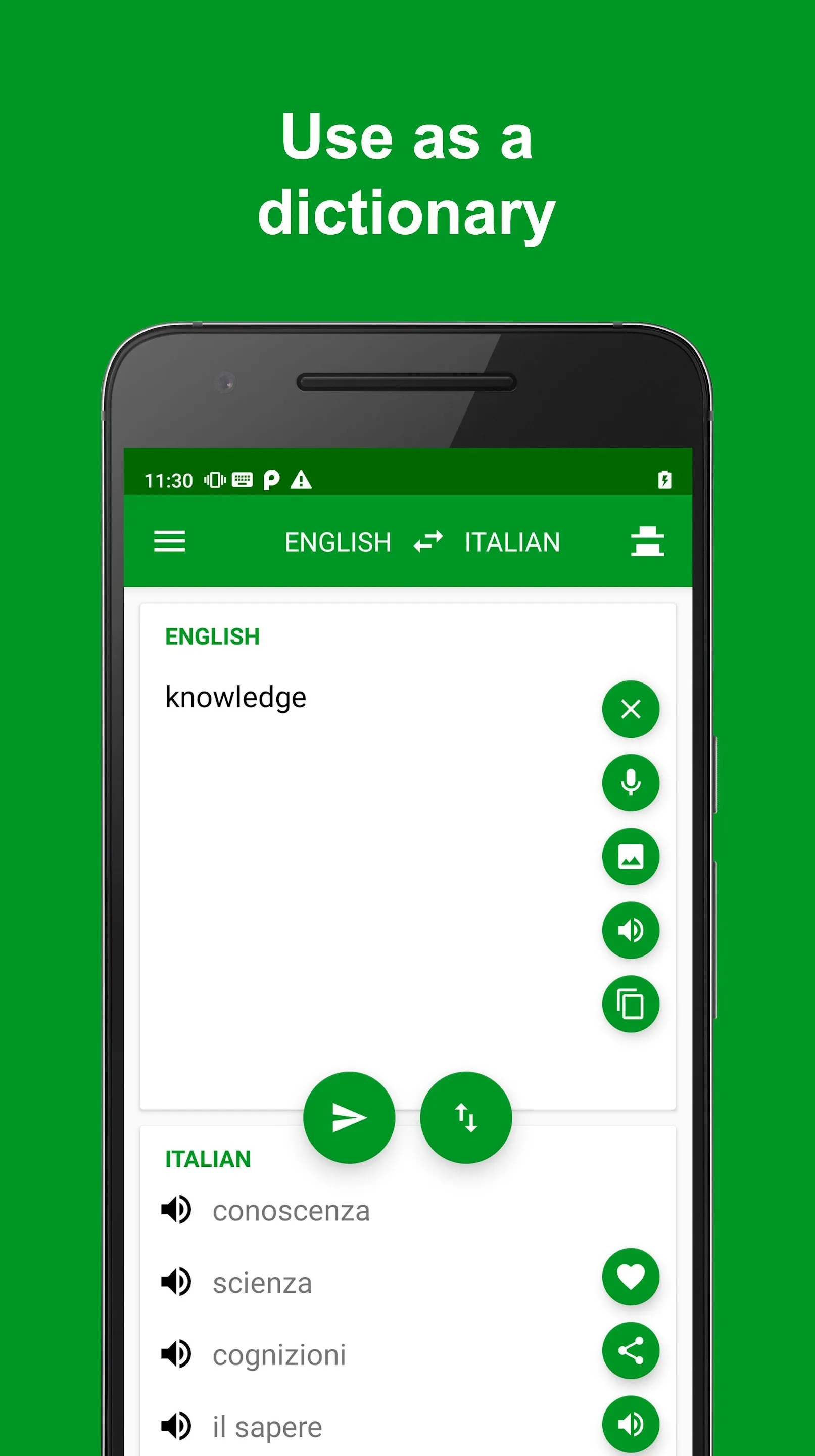 Italian - English Translator | Indus Appstore | Screenshot