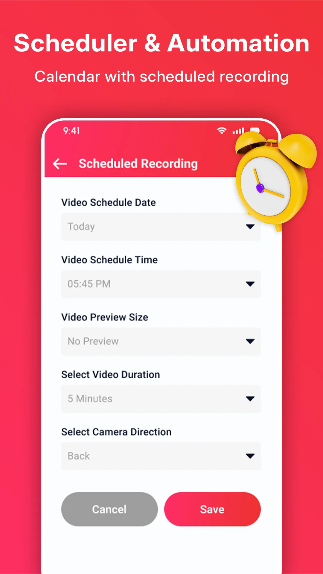 BCAM Background Video Recorder | Indus Appstore | Screenshot