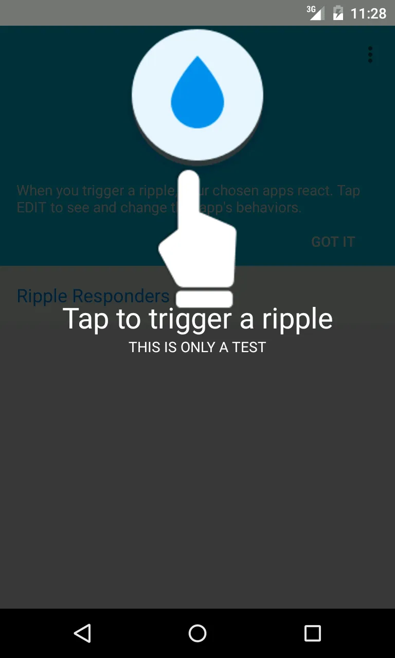 Ripple: respond when panicking | Indus Appstore | Screenshot