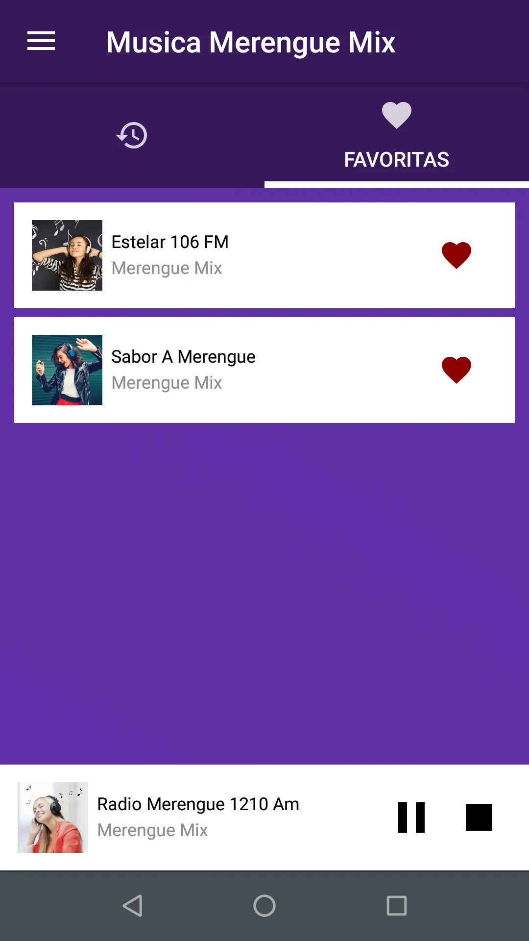 Merengue Mix Radio | Indus Appstore | Screenshot