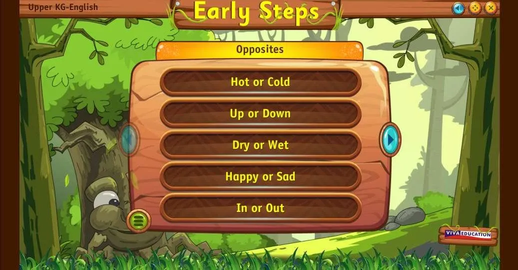 Early Steps (Upper KG English) | Indus Appstore | Screenshot