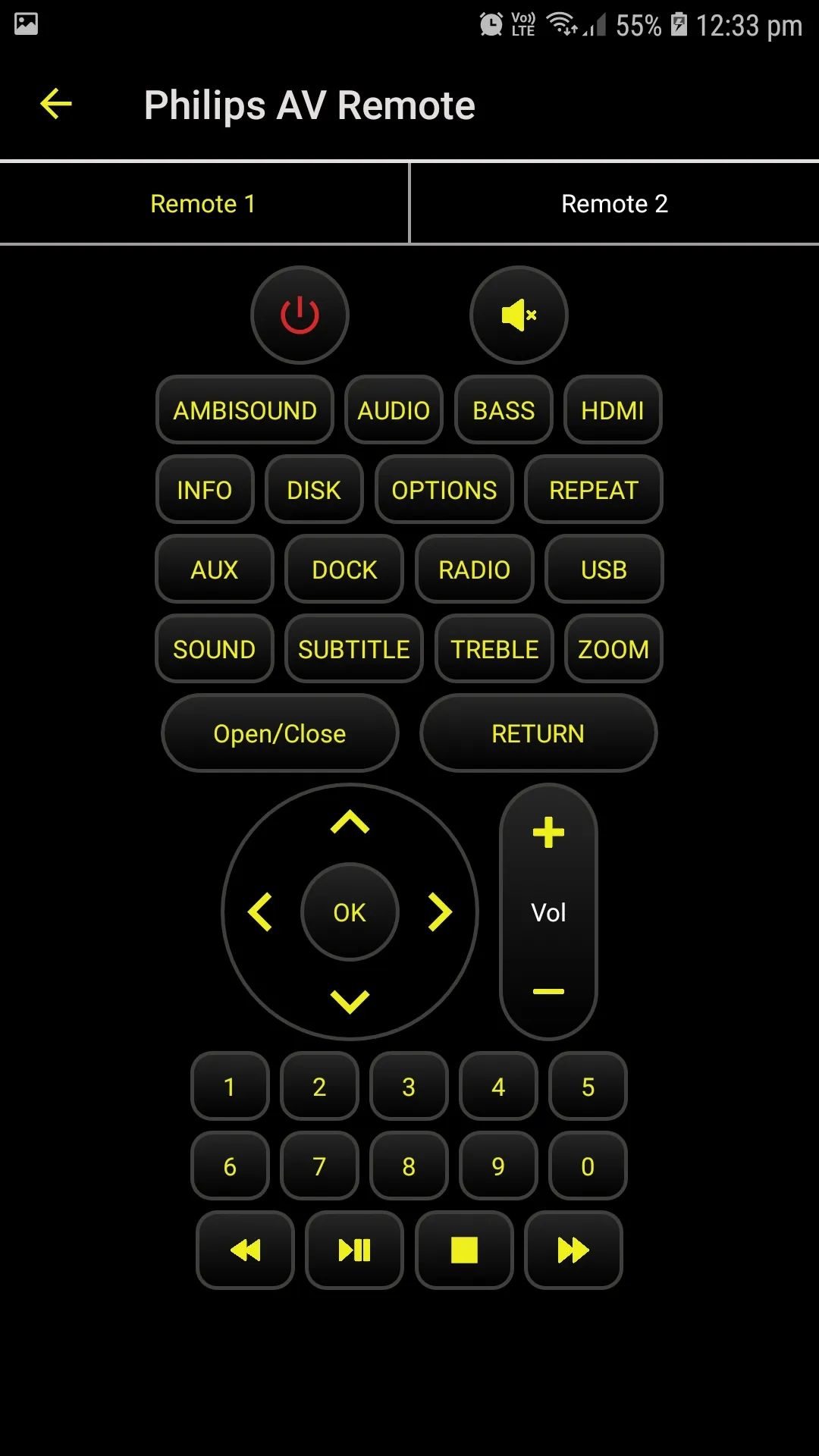 Universal Remote For AVR | Indus Appstore | Screenshot