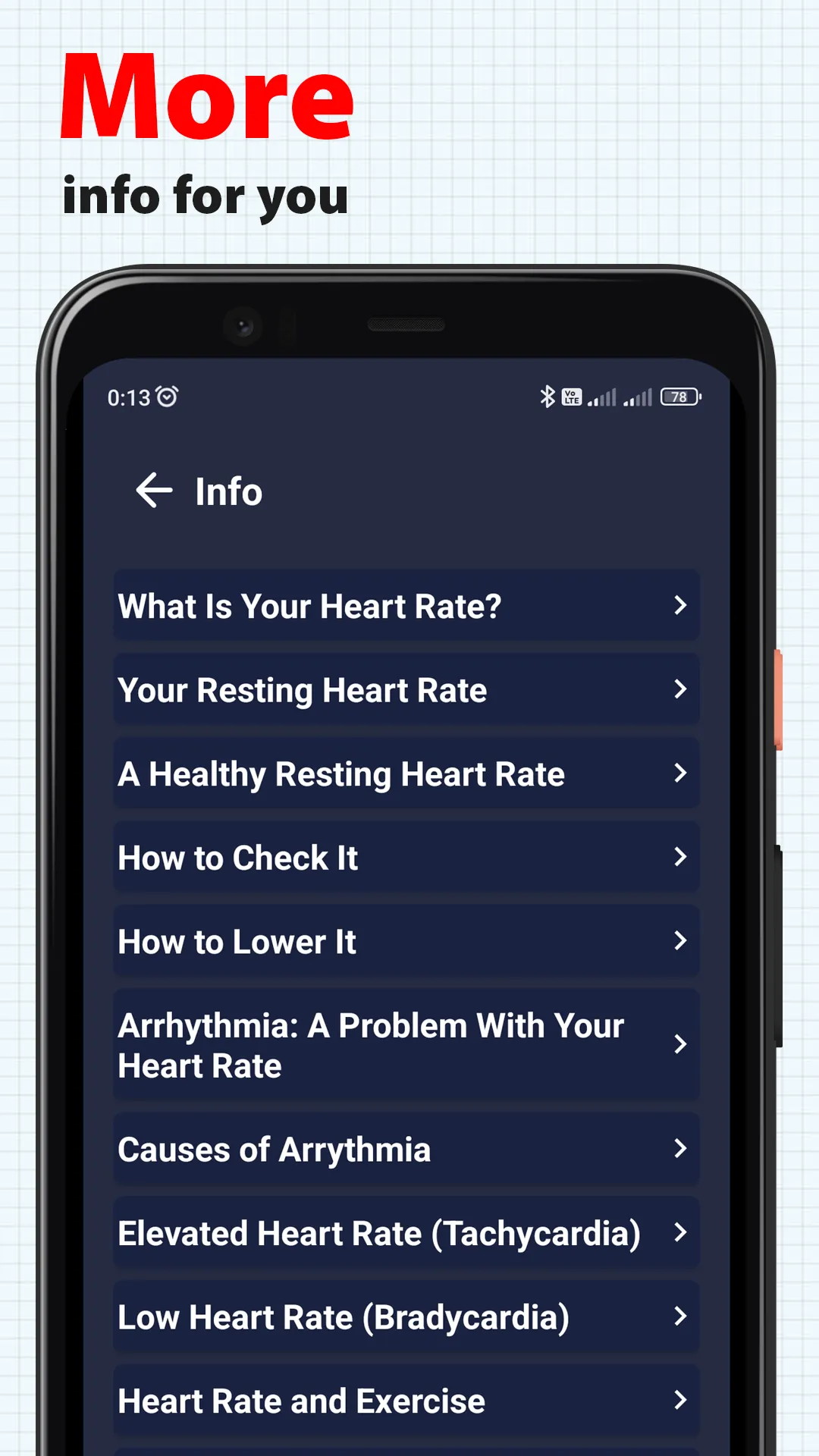 Heart Rate Monitor | Indus Appstore | Screenshot