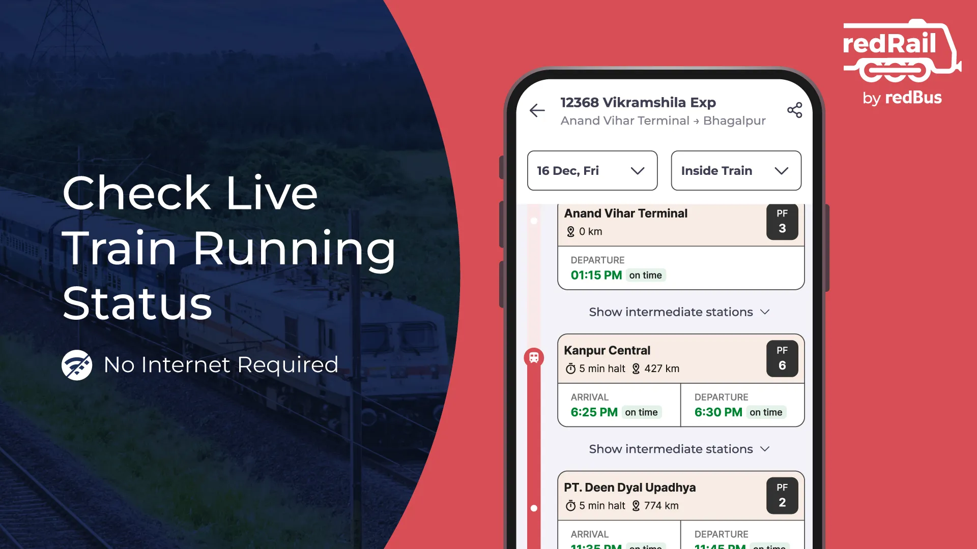 Train Ticket Booking, Status | Indus Appstore | Screenshot