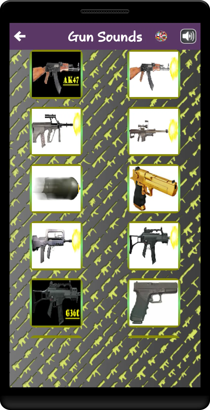 Gun Sounds And RingTones | Indus Appstore | Screenshot