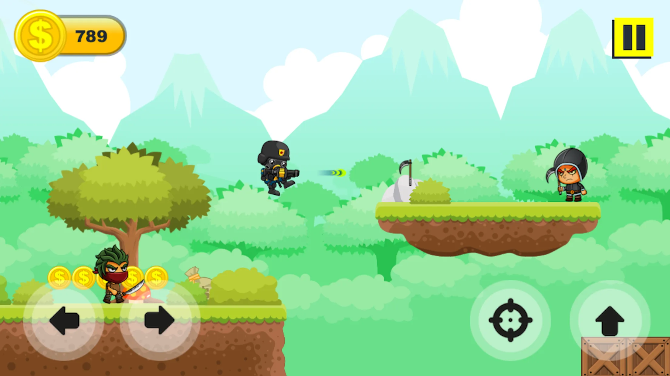 Soldier 2D: Run 'N Gun | Indus Appstore | Screenshot