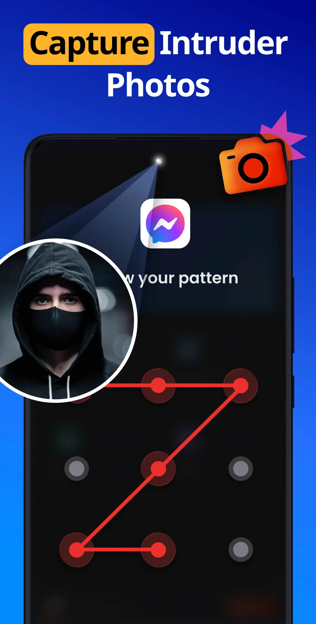 App Lock - AppLock Fingerprint | Indus Appstore | Screenshot