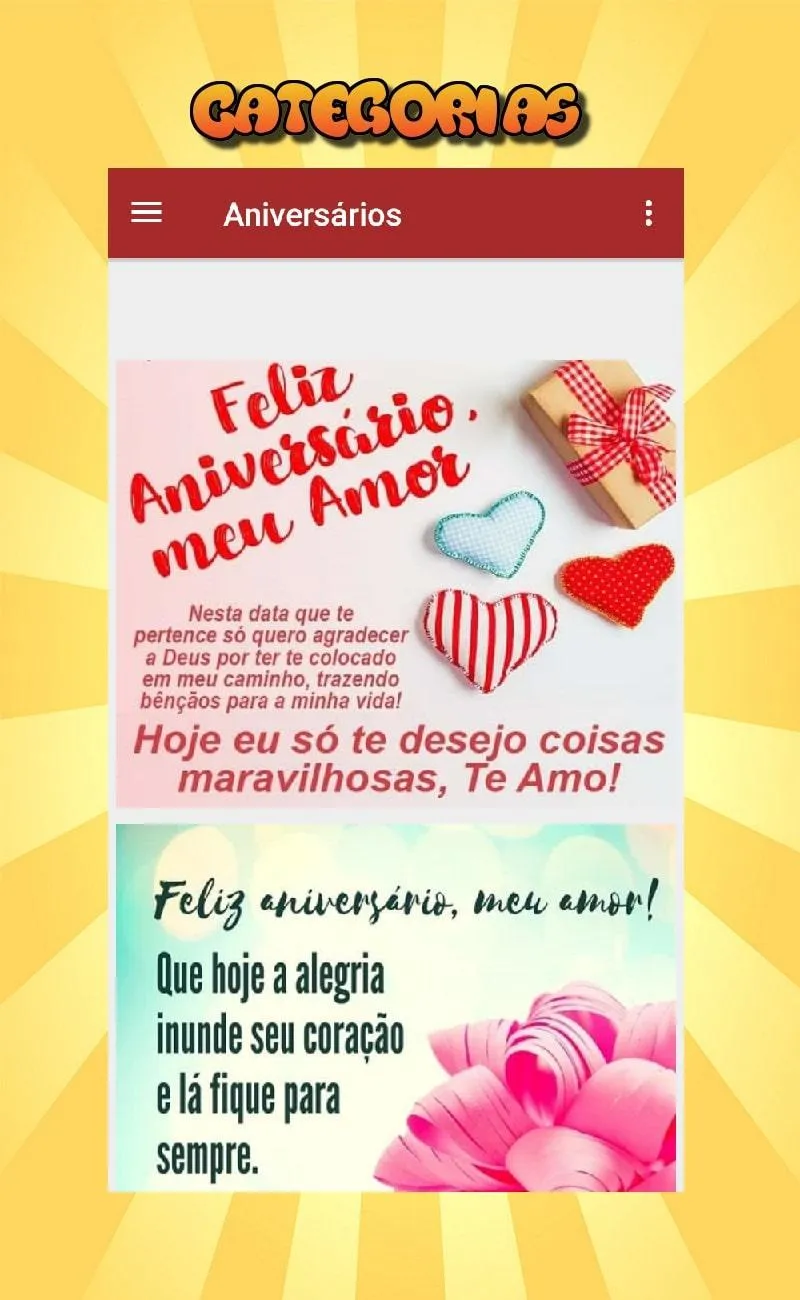 Amor e Carinho com Imagens | Indus Appstore | Screenshot