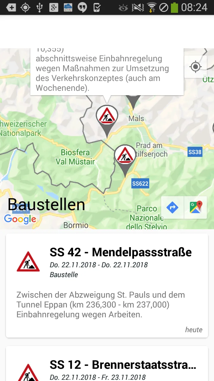 Südtirol - Verkehr | Indus Appstore | Screenshot