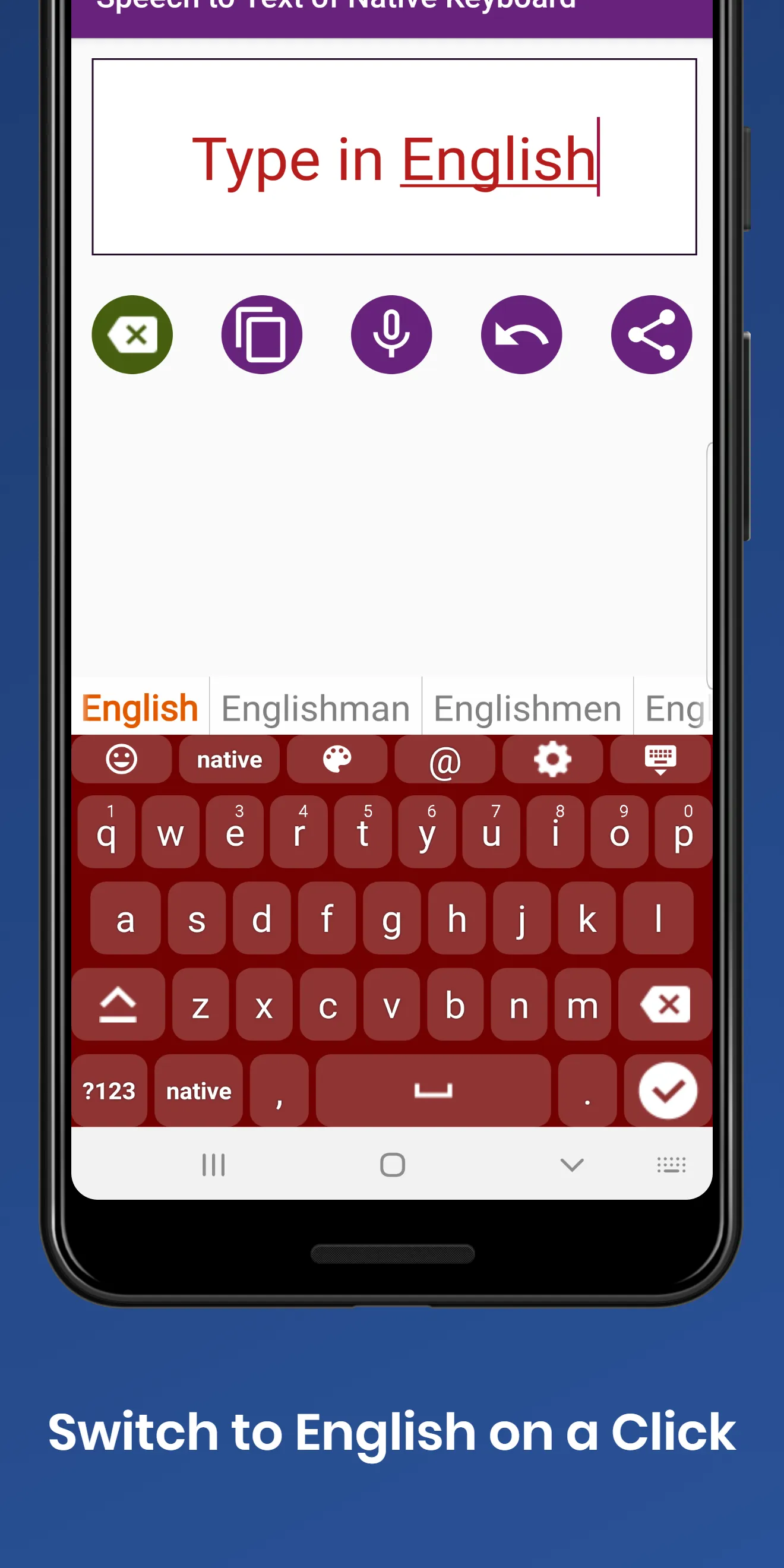 Icelandic English Keyboard | Indus Appstore | Screenshot