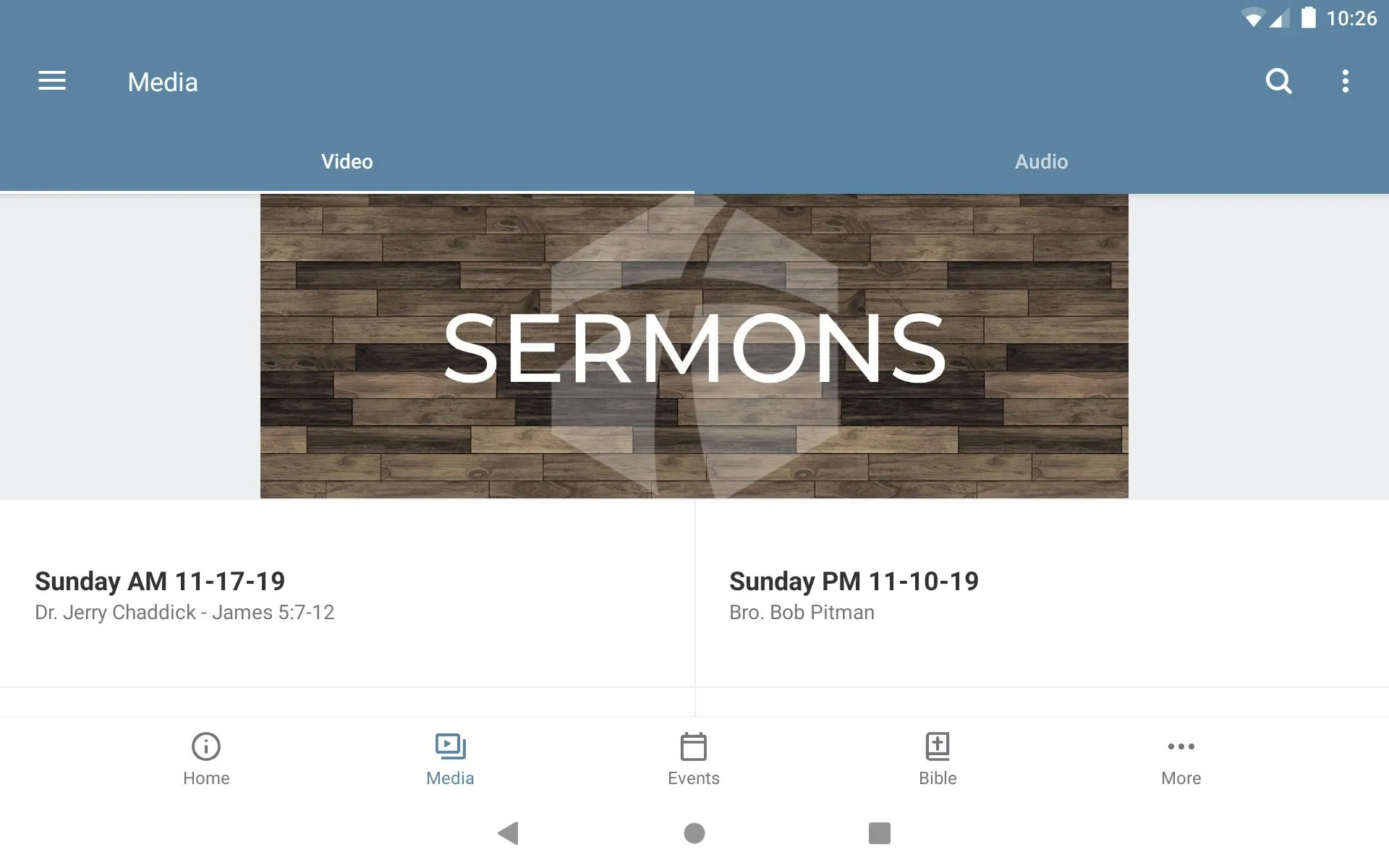 Mims Baptist Church | Indus Appstore | Screenshot