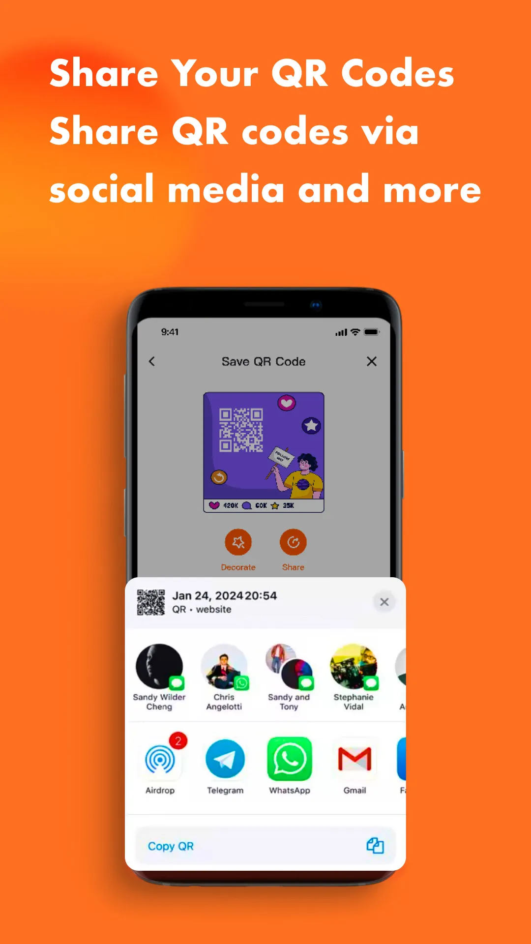 QR Reader: Scan & Generate | Indus Appstore | Screenshot