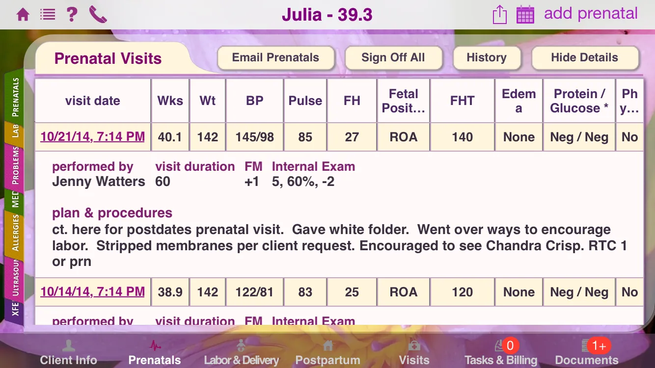 Mobile Midwife EHR Client Port | Indus Appstore | Screenshot