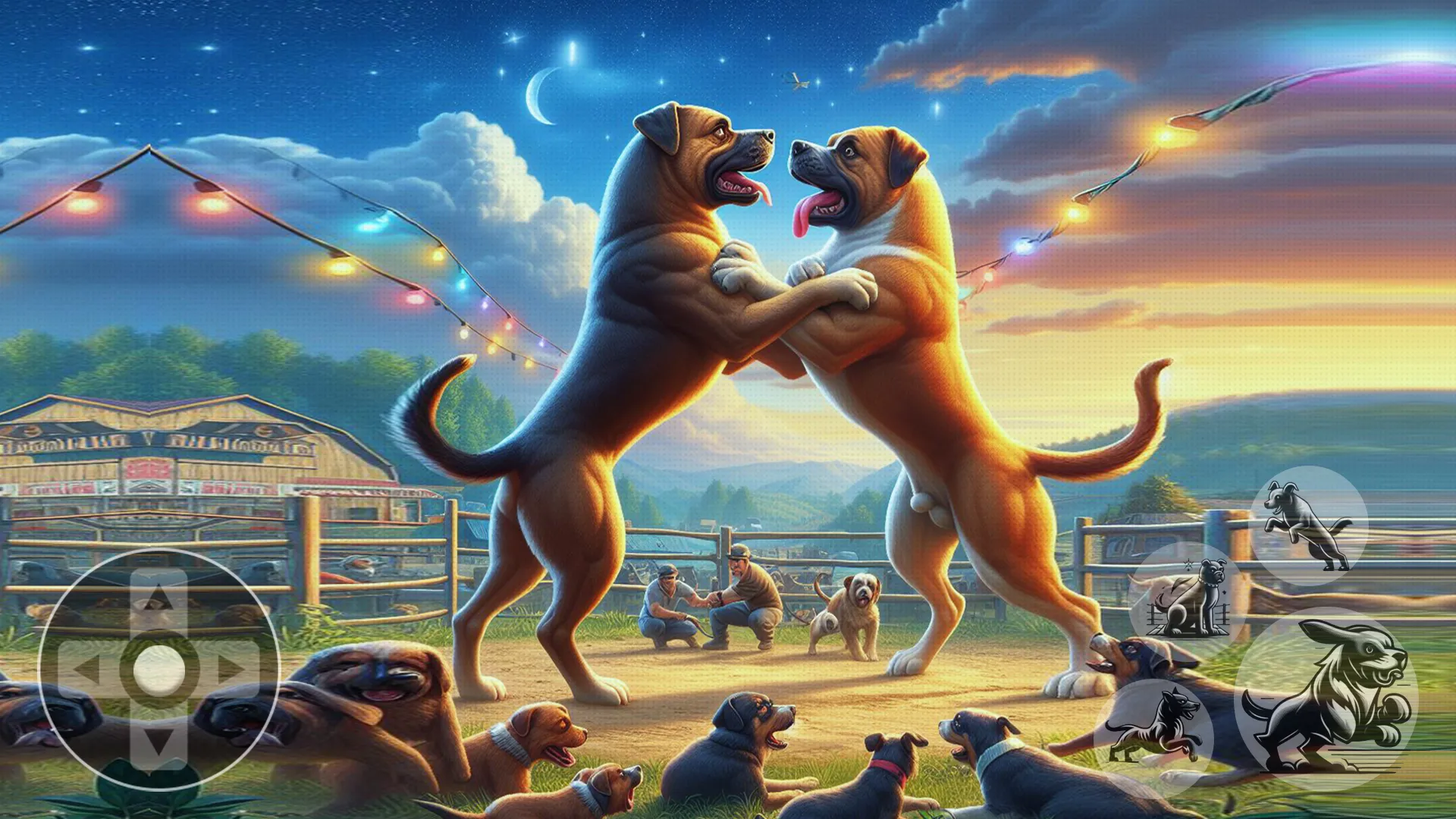 Dog Fighting _ Animal Kung Fu | Indus Appstore | Screenshot